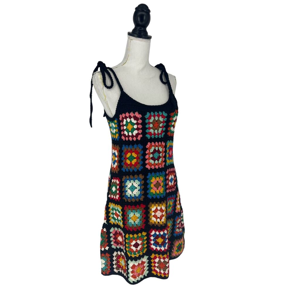 Alanui Positive Vibes Hand Crochet Dress - Picture 9 of 16